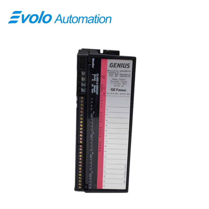 IC660BBR100 Реле чыгыш блогу
