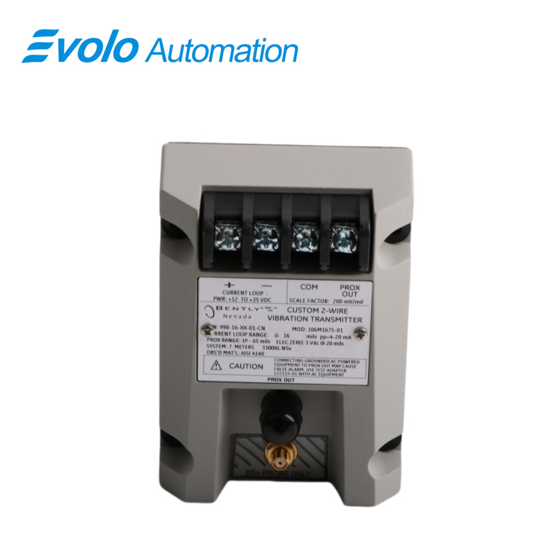 990-16-XX-01-CN  106M1675-01 Vibration Transmitter	