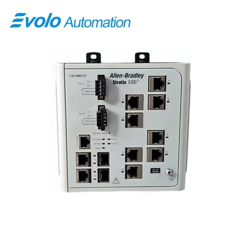 Rockwell Automation PLC Stratix 8300 Ten-Port Managed Ethernet Switch 1783-RMS10T
