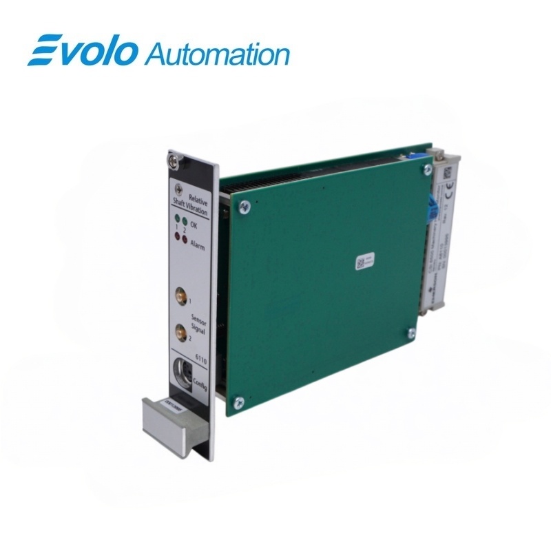 Emerson A6110 Dual-Channel Shaft Relative Vibration Monitor