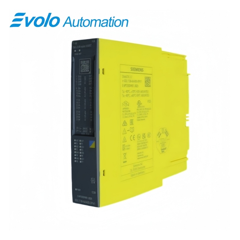 Siemens ET 200SP HA F-AI 8xI HART fejlsikret analog indgangsmodul 6DL1136-6AA00-0PH1