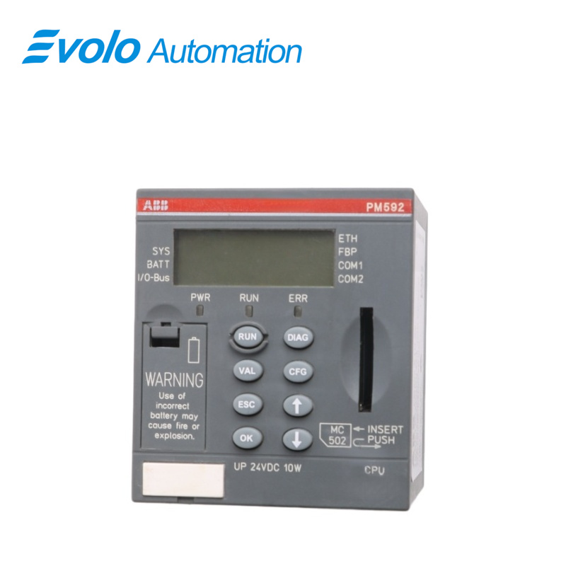 PM592-ETH 1SAP150200R0271 AC500 প্রসেসর মডিউল