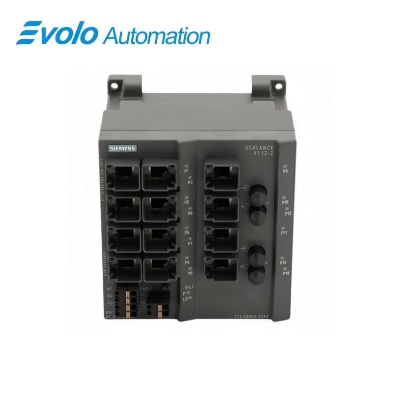 Siemens SCALANCE X112-2 Industrijski Ethernet prekidač 6GK5112-2BB00-2AA3