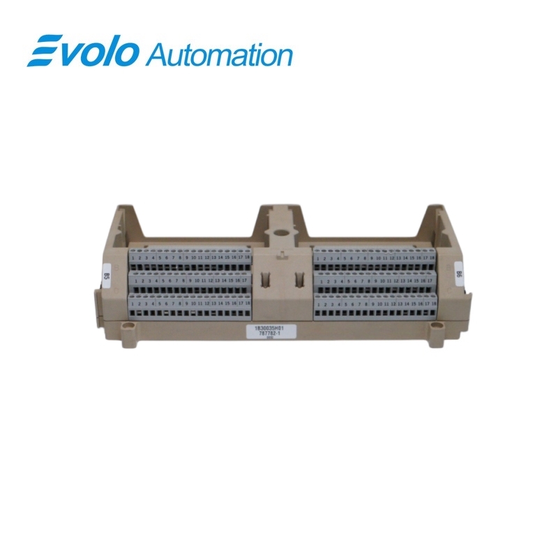 Emerson Ovation 1B30035H01 2-Slot Standard I/O Base Assembly