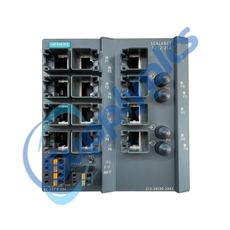 Siemens 6GK5212-2BC00-2AA3 SCALANCE X212-2LD управляем IE комутатор