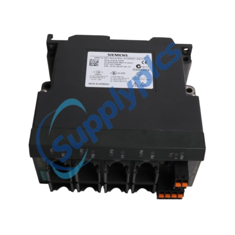 SIEMENS Scalance X208 Gestus IE Interruptor 6GK5208-0BA10-2AA3 Paratus ad Mittendum