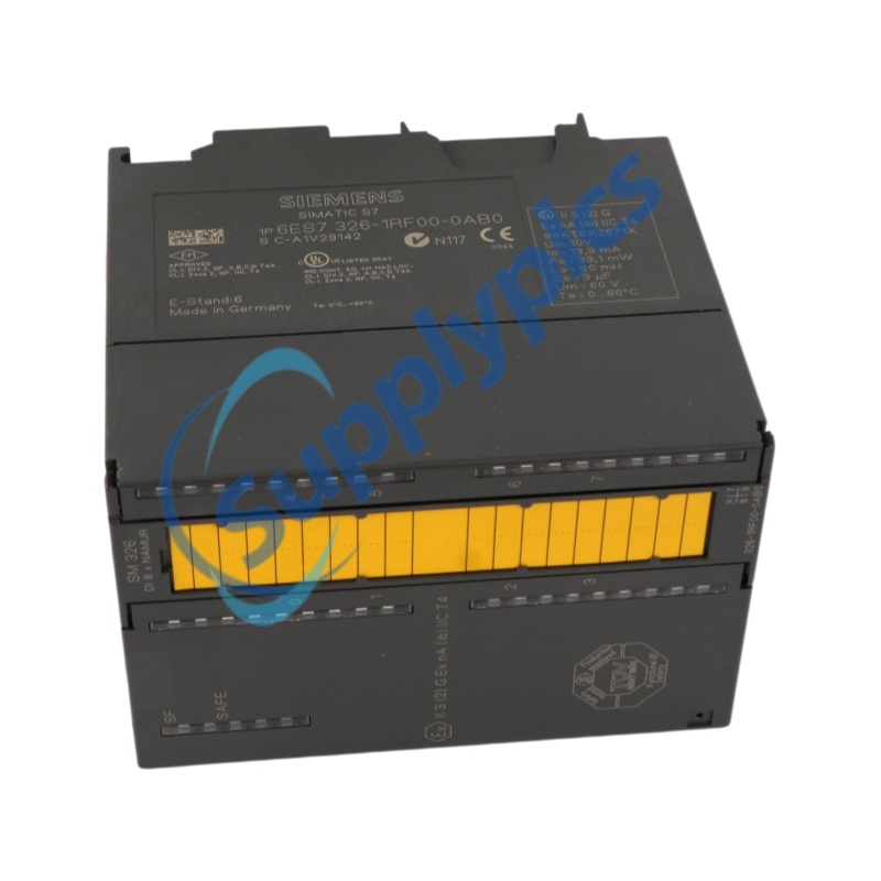 Siemens 6ES7326-1RF00-0AB0 FAILSAFE NAMUR INPUTS FOR SIMATIC S7F SYSTEMS In stock