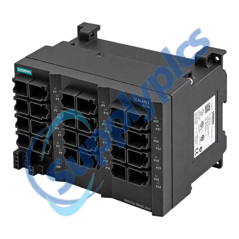 Siemens 6GK5224-0BA00-2AA3 SCALANCE X224 Managed Switch