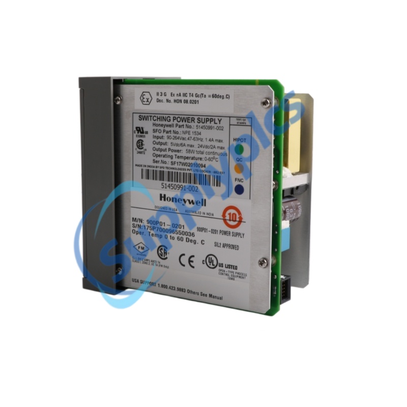 Honeywell 900P01-0201 51450991-002 120/240 V AC, 58W Power Supply Original new