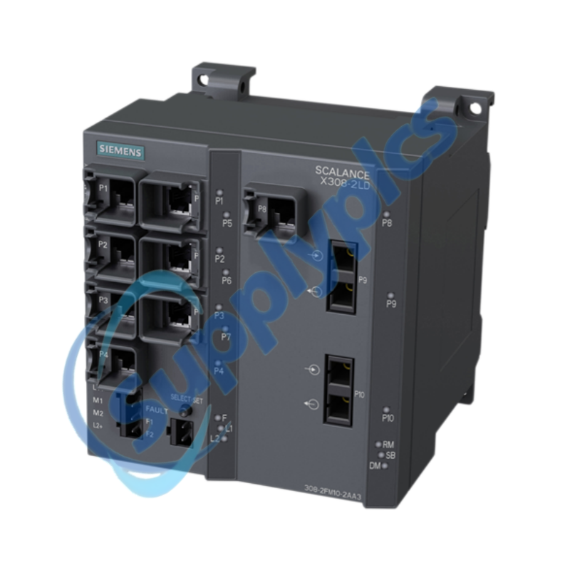 Siemens 6GK5308-2FM10-2AA3 SCALANCE X308-2LD управляем превъзходен IE комутатор