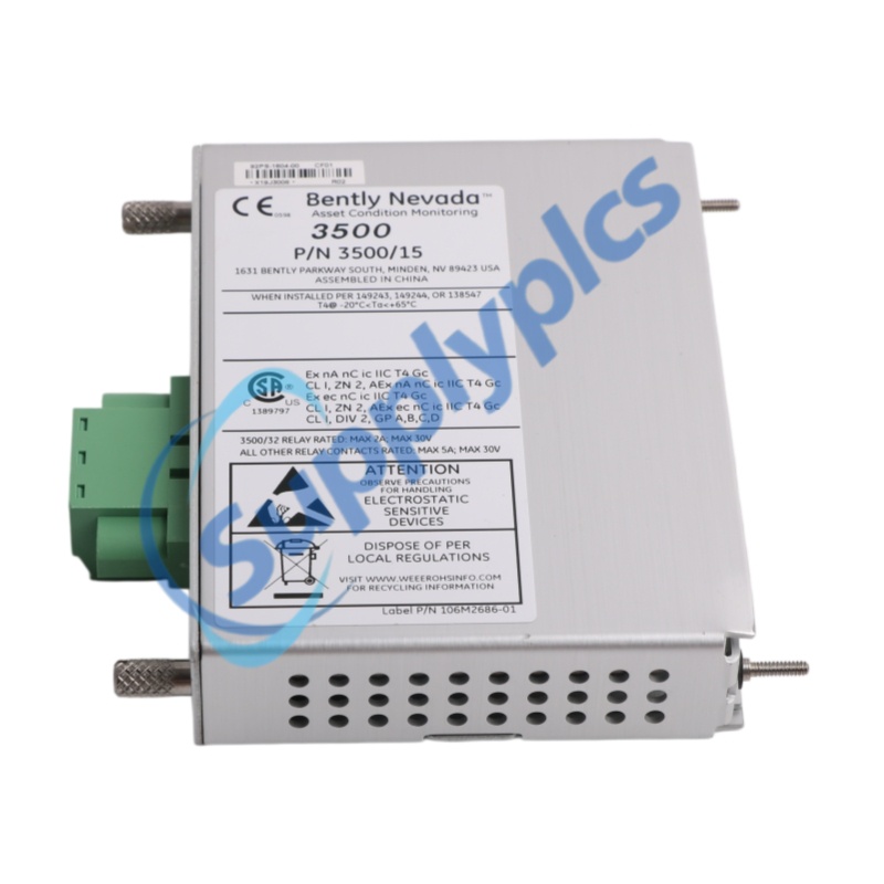 Bently Nevada 106M2686-01 115M7750-01 High Voltage DC PIM In stock