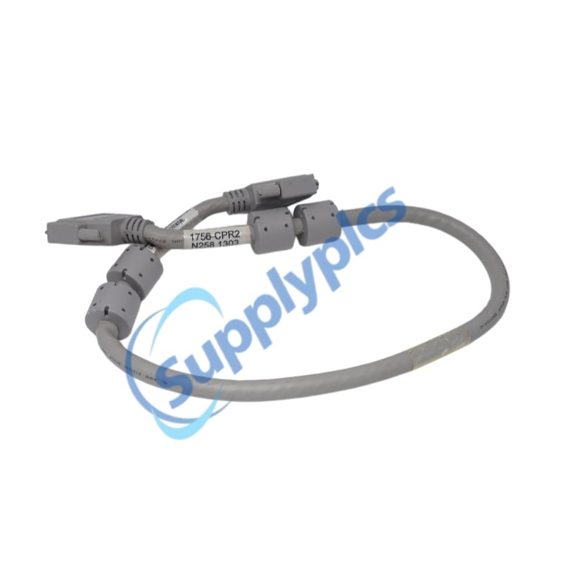 كابل إمداد طاقة مزدوج لمتحكم Allen Bradley ControlLogix، الموديل 1756-CPR2، جاهز للشحن