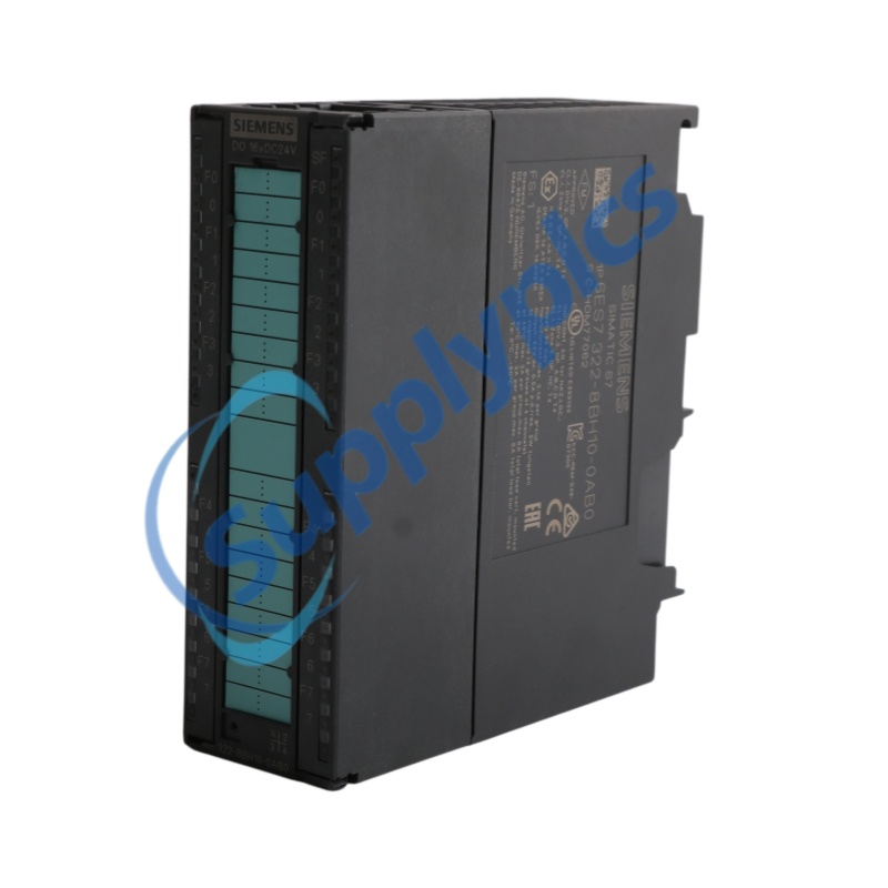 Siemens 6ES7322-8BH10-0AB0 SIMATIC S7/PCS7 цифрлық шығыс модулі Жеткізуге дайын