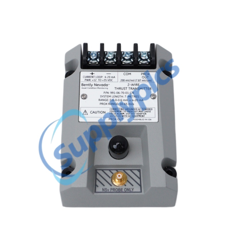 Bently Nevada 991 991-06-70-02-05 Thrust Transmitter | Subject to Verification