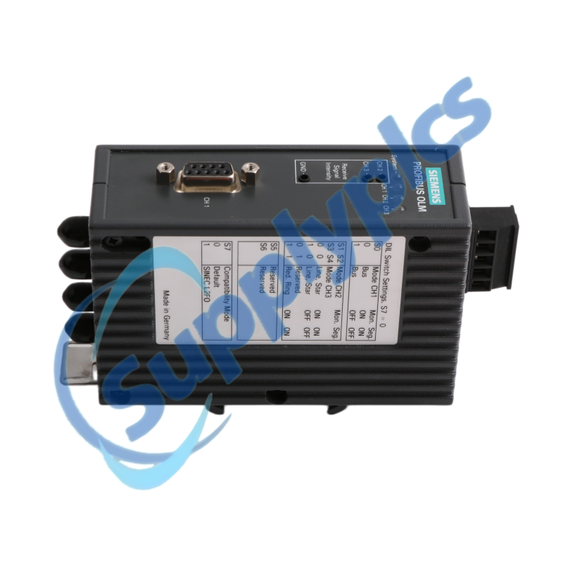 Siemens 6GK1502-3CB10 PROFIBUS OLM/G12 V3.1 Optik Bağlantı Modülü
