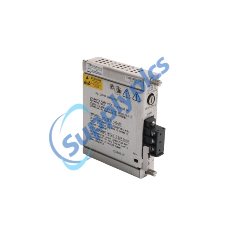 Modul Input Daya AC Bertegangan Tinggi Bently Nevada 125840-01 (PIM) tersedia dalam stok