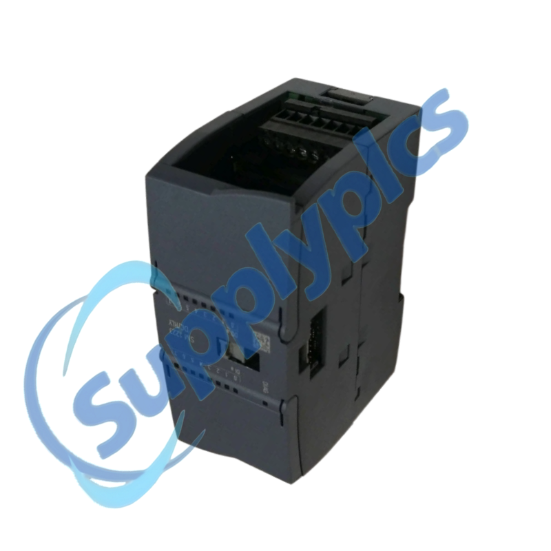 Siemens 6ES7223-1PH32-0XB0 SIMATIC S7-1200 SM 1223, 8 DI/8 DO, Modúl I/O Digiteach le Rialaitheoir