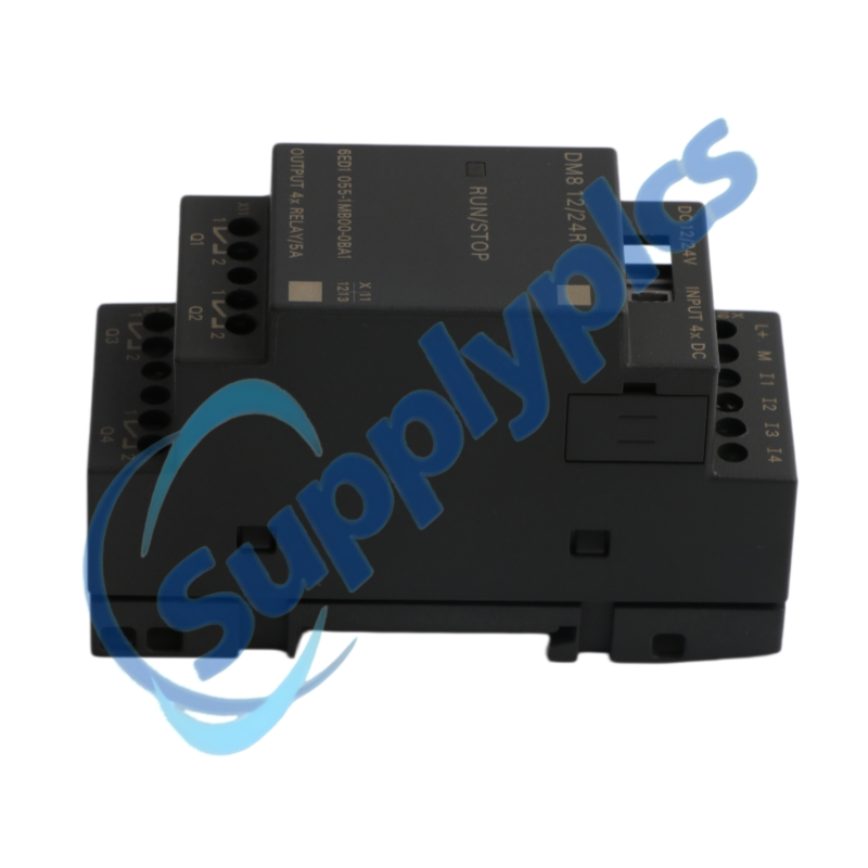 Siemens 6ED1055-1MB00-0BA1 LOGO! DM8 12/24R Expansion Module