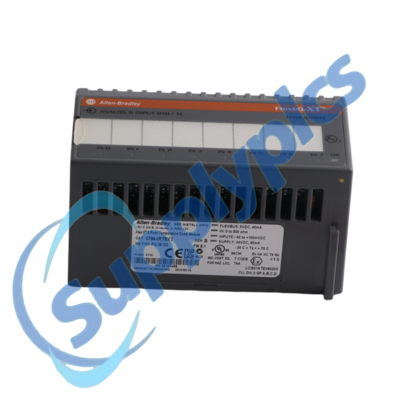 Allen-Bradley 1794-IRT8XT FLEX I/O-XT Thermocouple RTD mV Analog Input Module