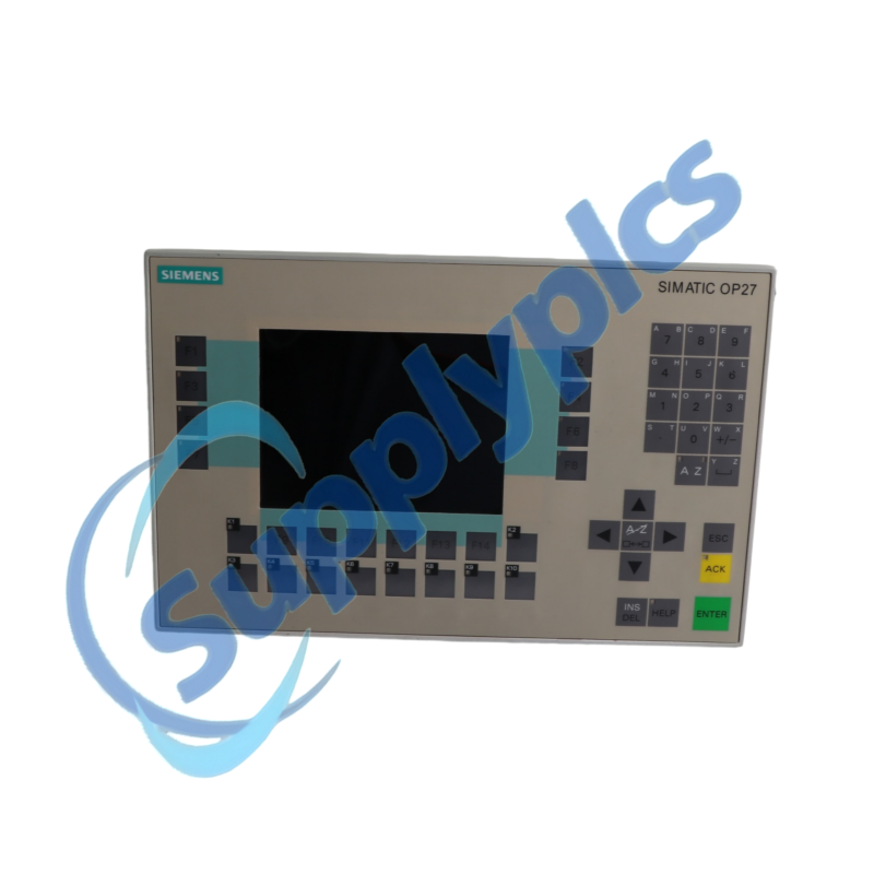 Siemens 6AV3627-1JK00-0AX0 SIMATIC OP27 Monochrome Operator Panel