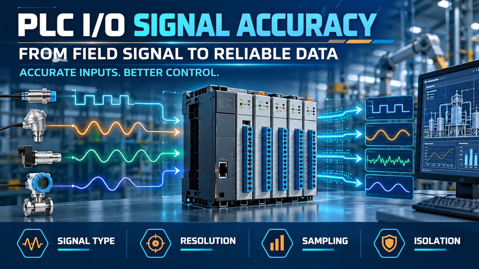 How PLC IO Module Improves Industrial Signal Processing Accuracy