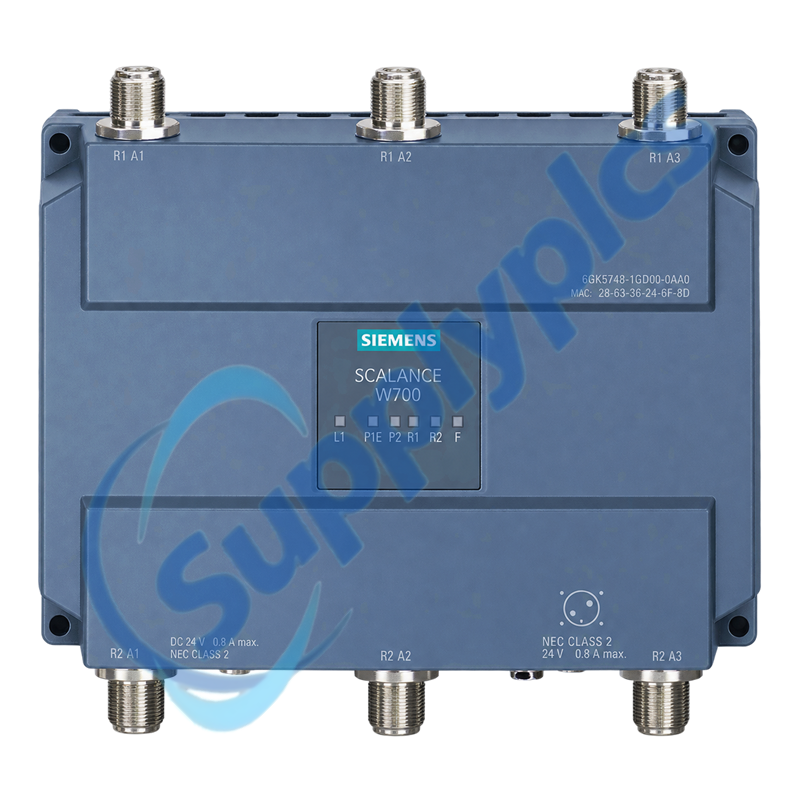 Siemens 6GK5748-1GD00-0AA0 SCALANCE W748-1 M12 Industrial Wireless LAN Client