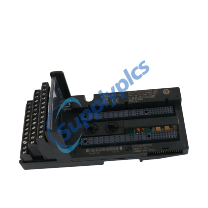 GE Fanuc VersaMax modulární I/O nosiče kompaktní I/O nosič ve tvaru krabice IC200CHS022L, skladem