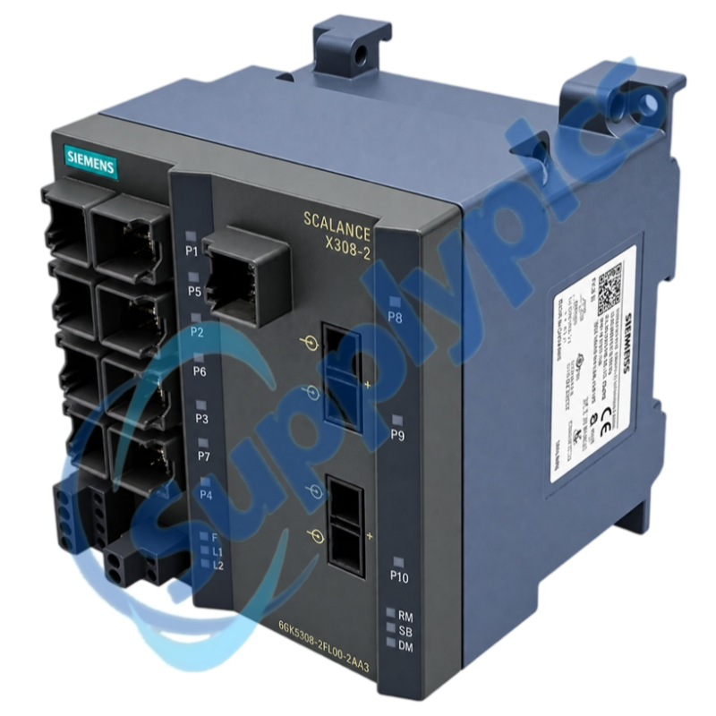 Siemens 6GK5308-2FL00-2AA3 SCALANCE X308-2 Managed Industrial Ethernet Switch