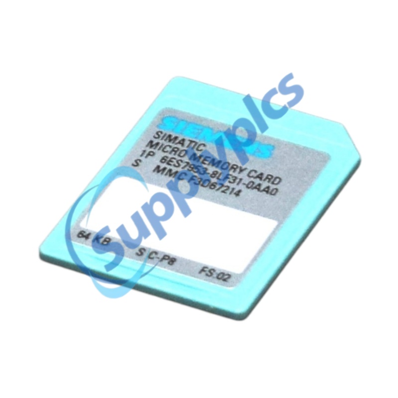 Karta pamięci mikro Siemens 6ES7953-8LF31-0AA0 dla sterowników S7-300/C7/ET 200 – w magazynie