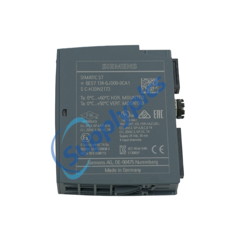 Module d'entrée analogique SIEMENS SIMATIC ET 200SP 6ES7134-6JD00-0CA1, en stock
