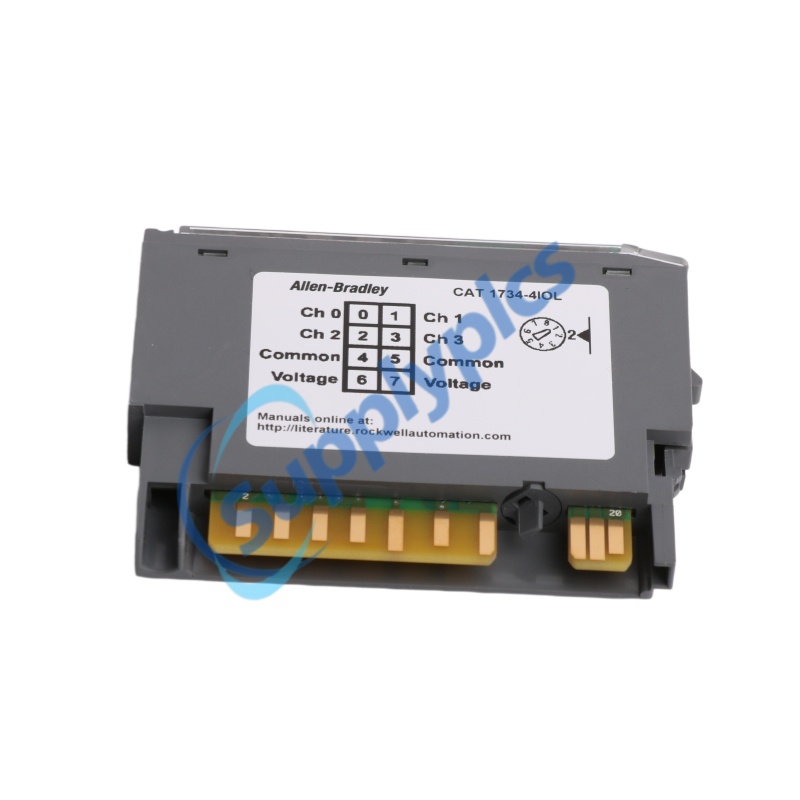 एलन ब्रैडली पॉइंट I/O 4 चैनल IO-Link मास्टर मॉड्यूल 1734-4IOL शेयर में उपलब्ध