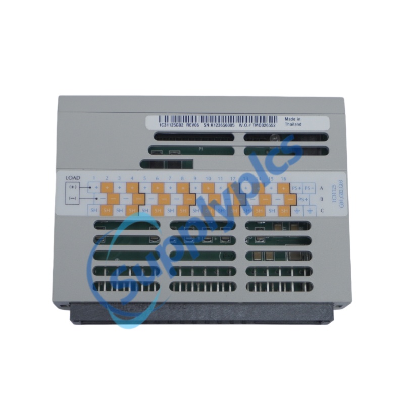 EMERSON Westinghouse Personality Module 1C31125G02 In stock