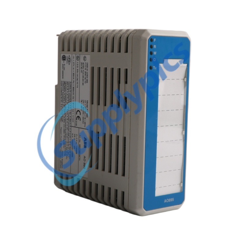 ABB AO895 3BSC690087R1 AO895 Analog Output IS HART 8 ch Ready For Ship