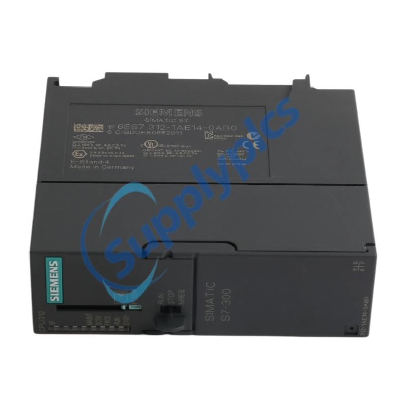 Siemens 6ES7312-1AE14-0AB0 CPU 312 Zentraleinheit mit MPI, original, neu