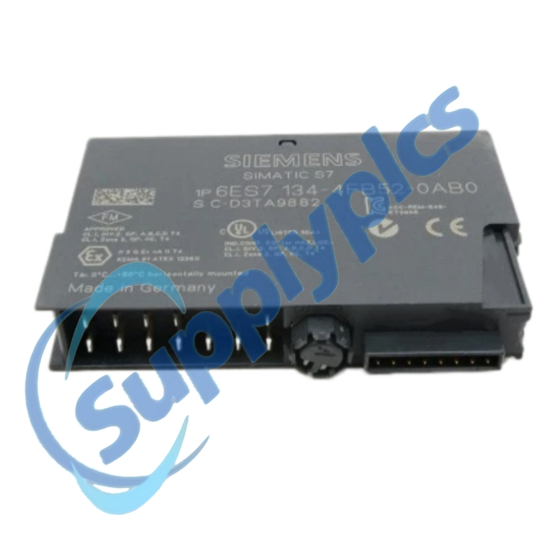 Siemens 6ES7134-4FB52-0AB0 SIMATIC DP ET 200S 2 AI High-Speed Voltage Analog Input Electronic Module 15-Bit