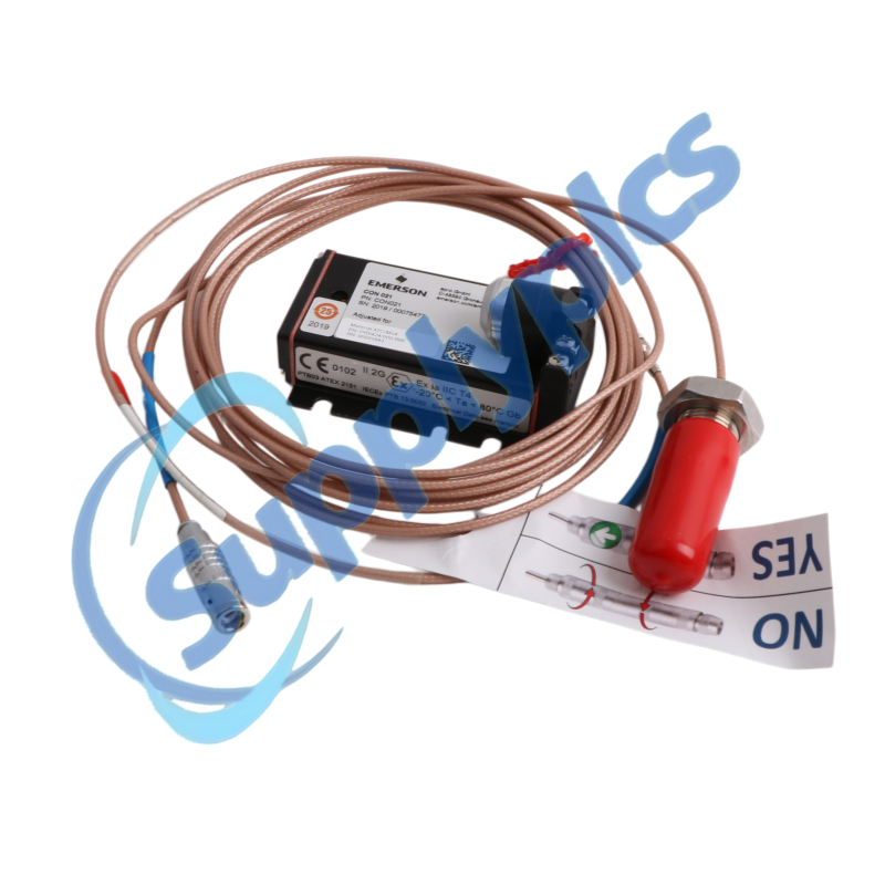 Emerson PR6424/000-000 CON021 Eddy Current Sensor