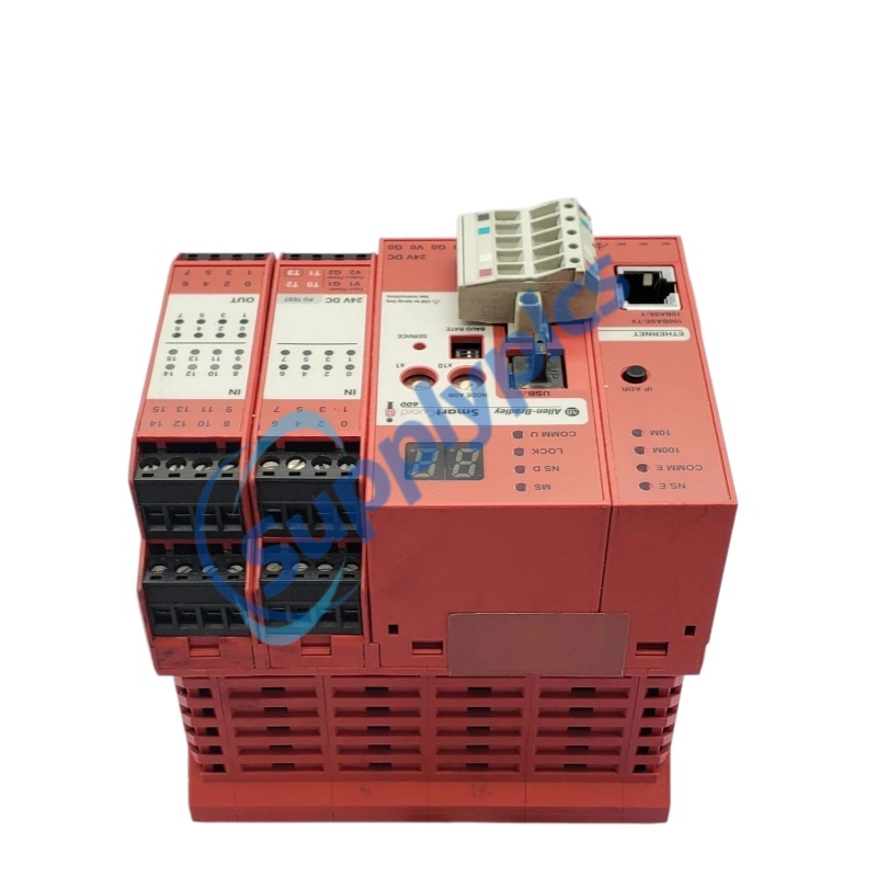 Rialaitheoirí Allen Bradley SmartGuard 600 1752 L24BBBE i stoc