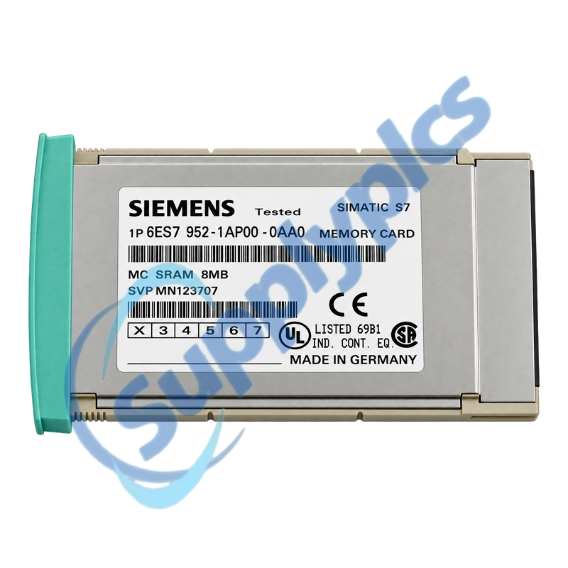 Siemens 6ES7952-1AP00-0AA0 SIMATIC S7-400 8 MB RAM Memory Card