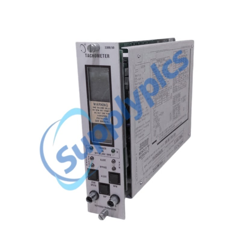 Bently Nevada 3300 Series 3300/50-02-01-00-00 Tachometer Module In stock