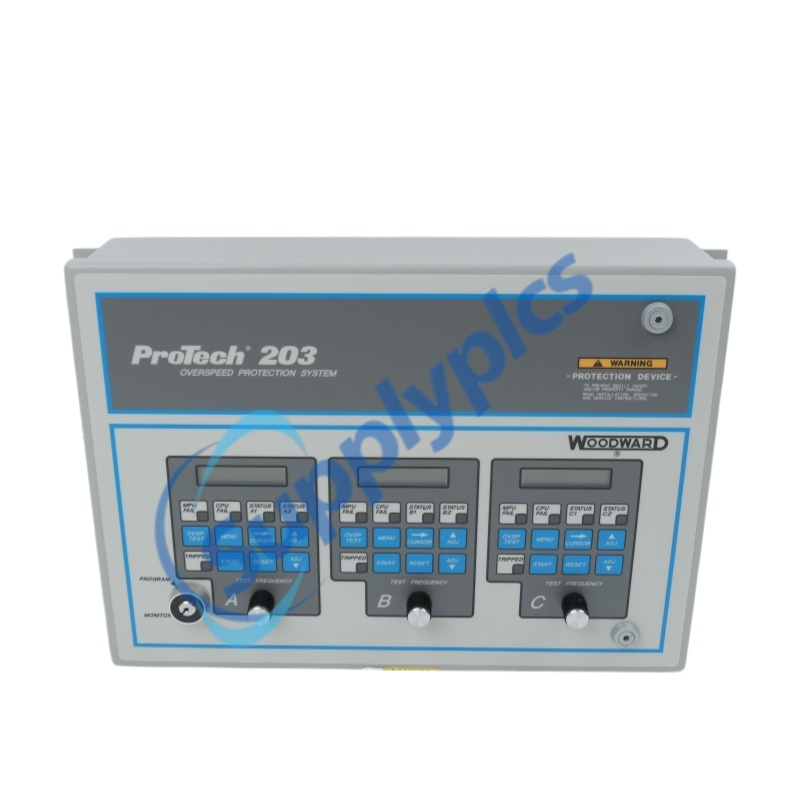 WOODWARD ProTech 203 Overspeed Protection System input model 8200-203 In stock