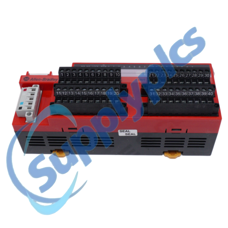 ماژول ورودی/خروجی ایمنی بلوکی فشردهٔ الن-برادلی مدل ۱۷۹۱DS-IB8XOB8 یا ۱۷۹۱-DSIB8XOB8
