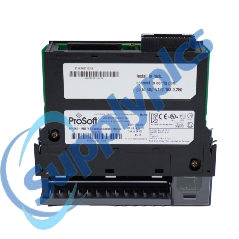 ProSoft MVI56E-MNETXT Modbus TCP/IP クライアント／サーバー通信モジュール
