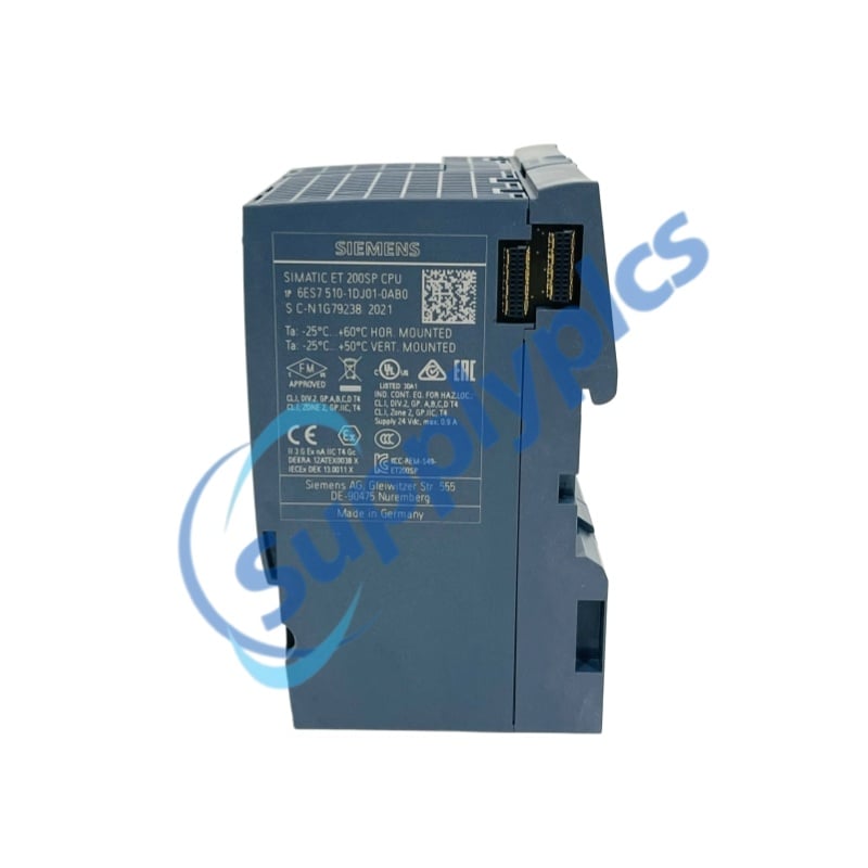 SIEMENS SIMATIC ET 200SP 6ES7510-1DJ01-0AB0 CPU 1510SP-1 PN Central Processing Unit
