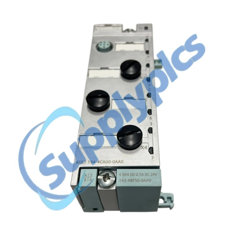 Siemens 6ES7143-4BF50-0AA0 SIMATIC DP ET 200 PRO 4DI/4DO 24VDC Electronic Module