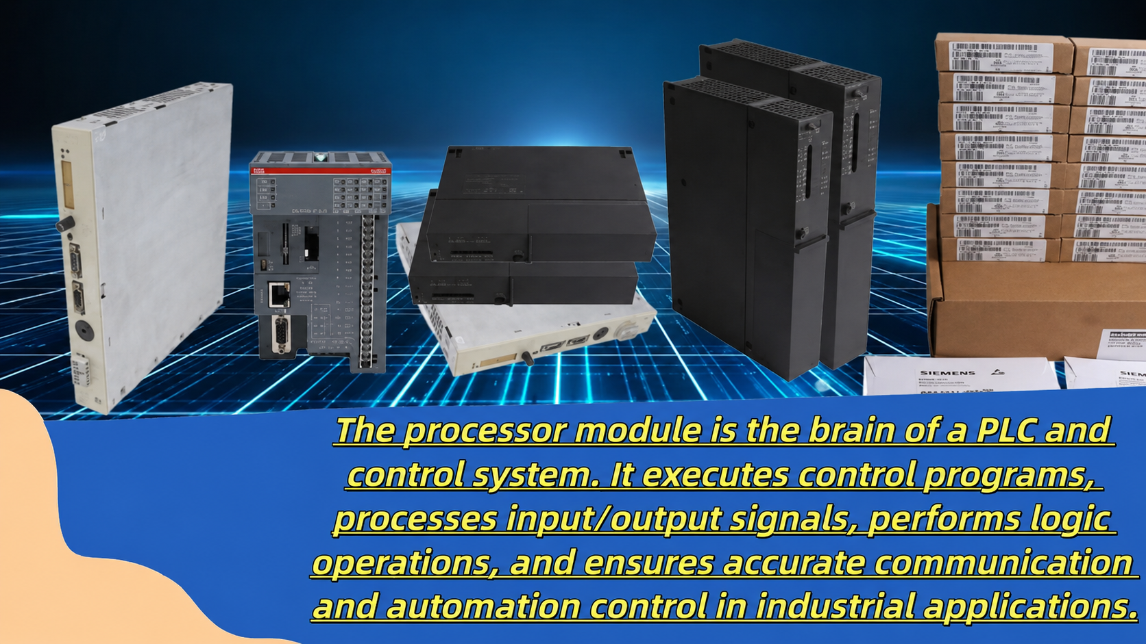 The Role of Processor Module in PLC and Control Systems