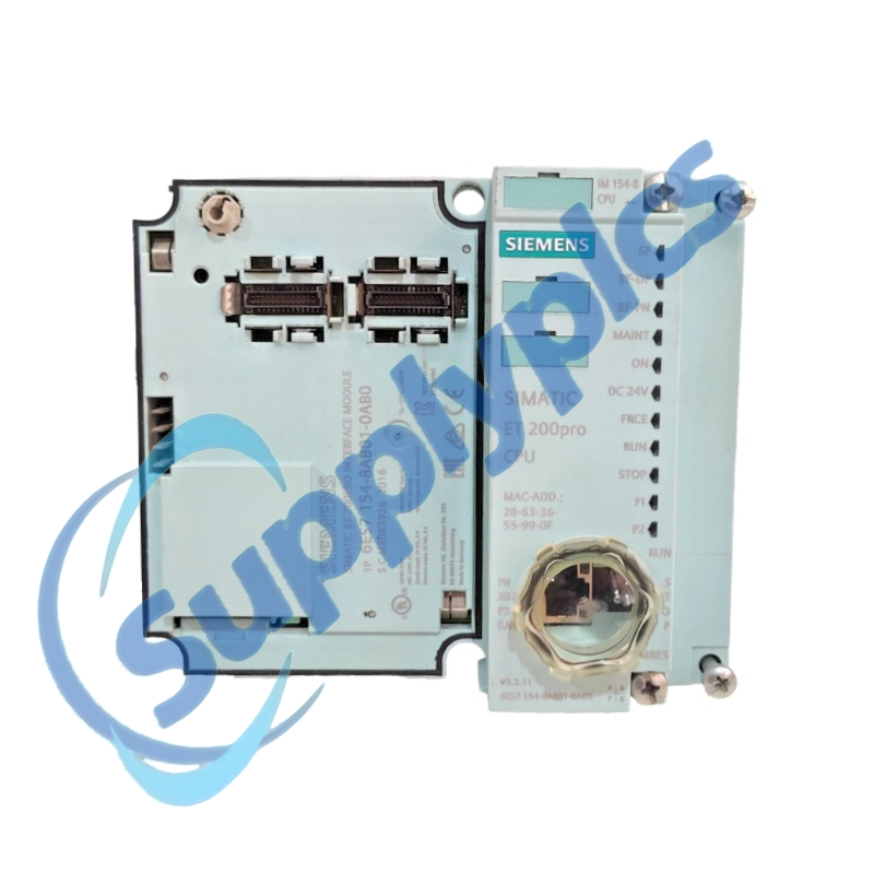 Siemens 6ES7154-8AB01-0AB0 SIMATIC DP IM154-8 PN/DP Distributed CPU Module