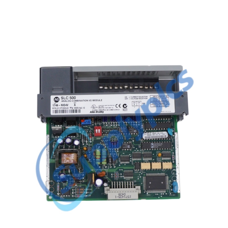 Allen Bradley SLC™ 500 4-Channel Analog I/O Modules 1746-NIO4V Ready For Ship