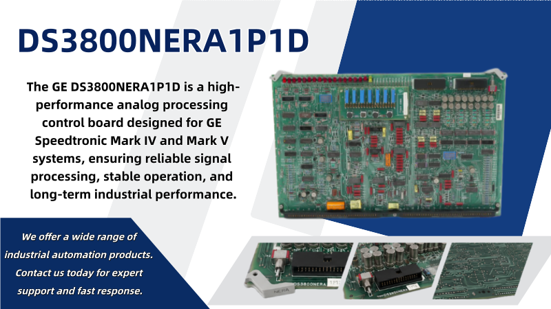 In-Depth Analysis of the GE DS3800NERA1P1D Control Board: The Analog Processing Core of Mark IV/Mark V Systems