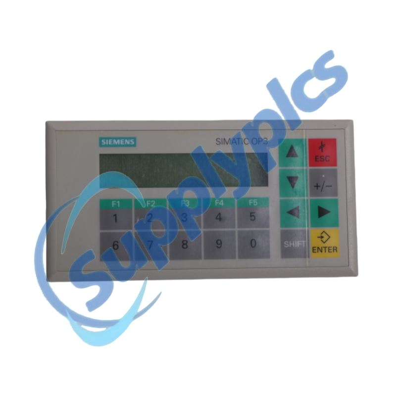 Siemens 6AV3503-1DB10 SIMATIC HMI OP3 Operator Panel