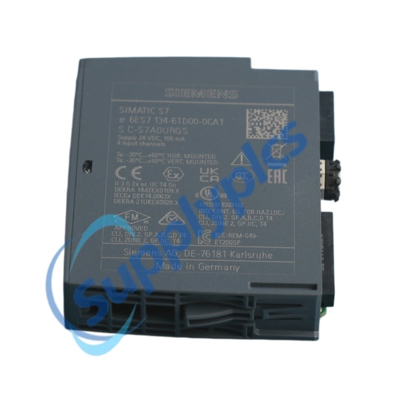 SIEMENS SIMATIC ET 200SP 6ES7134-6TD00-0CA1 AI 4xI 2-Wire HART High Feature Module | Original New